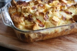 Bacon and Cheese Strata